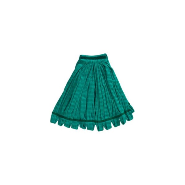 Rubbermaid Commercial Rubbermaid Wet Foot Microfiber Tube Mop Head w5 Headband T85206, PK6 FGT85206GR00 - main